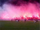 The flare inscription! - photo: Woytek Legia LIVE!